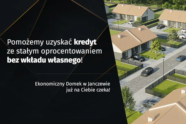 Nowe domy w Janczewie